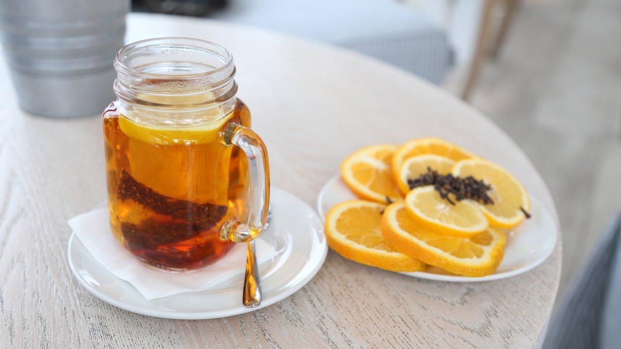 Обои напиток, чай, лимоны, drink, tea, lemons разрешение 3840x2400 Загрузить