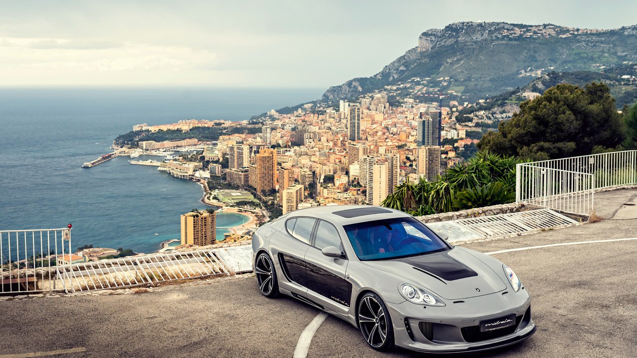 Обои вид сверху, авто, порш, panamera, the view from the top, auto, porsche разрешение 4096x2731 Загрузить