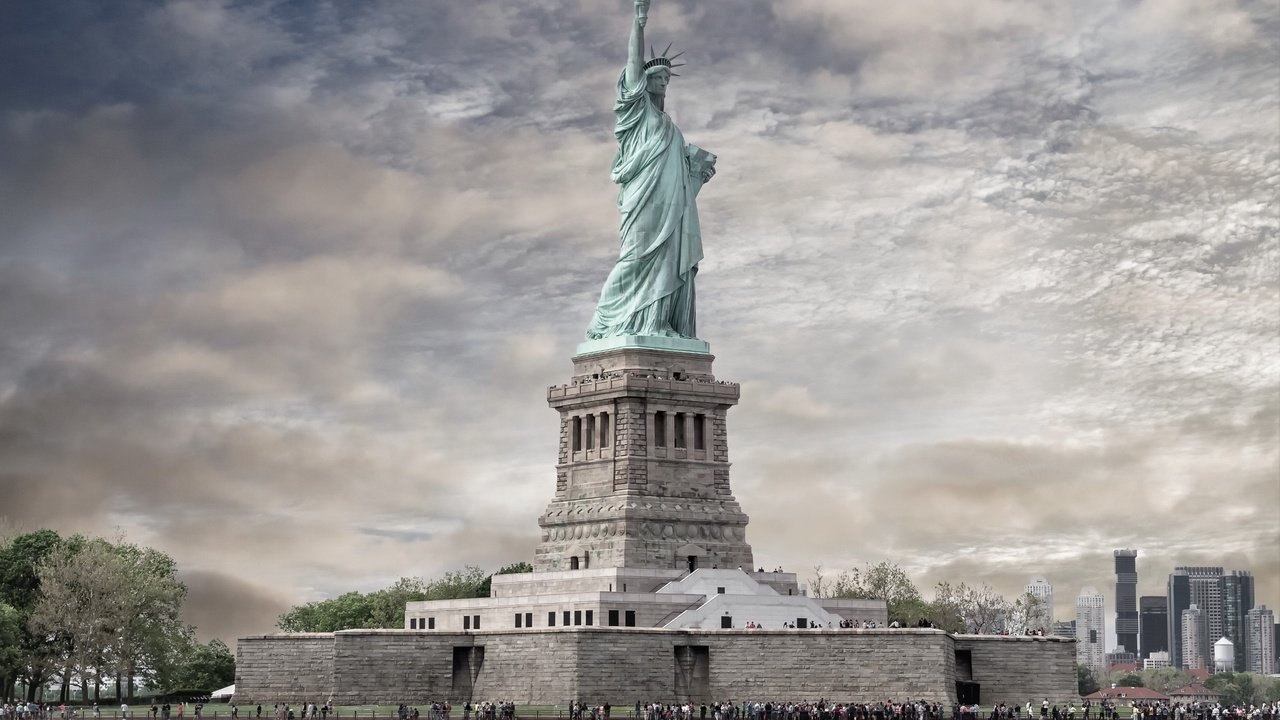 Обои символ, сша, нью-йорк, памятник, статуя свободы, symbol, usa, new york, monument, the statue of liberty разрешение 2560x1694 Загрузить