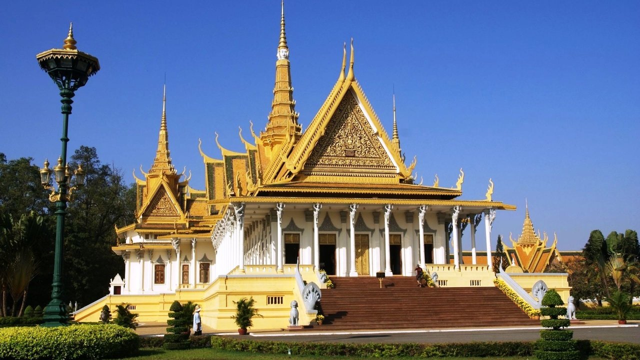 Обои дворец, камбоджа, королевский дворец, пномпень, palace, cambodia, royal palace, phnom penh разрешение 1920x1200 Загрузить