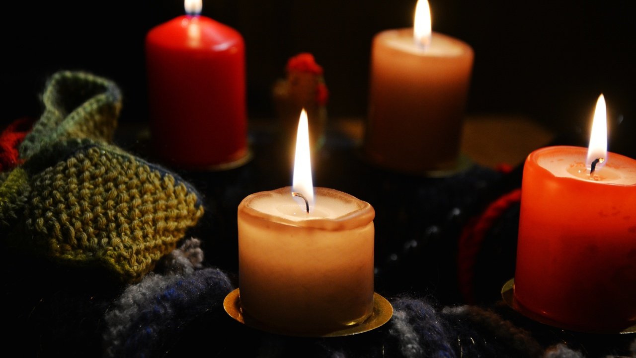 Обои свечи, пламя, огонь, свечки, вязание, candles, flame, fire, candle, knitting разрешение 6000x4000 Загрузить