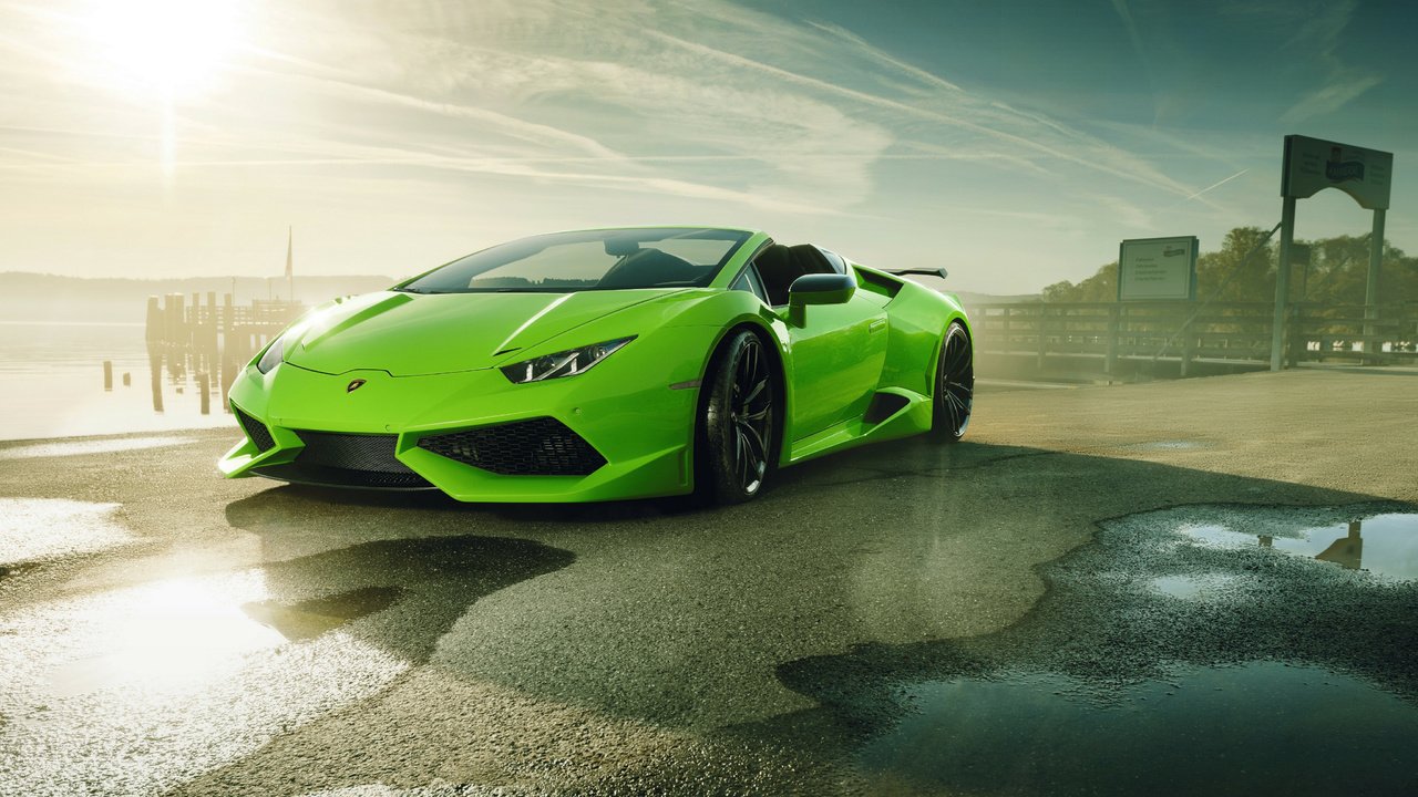 Обои ламборгини, huracan, spyder, novitec-n-largo, lamborghini, novitec n-largo разрешение 4096x2304 Загрузить