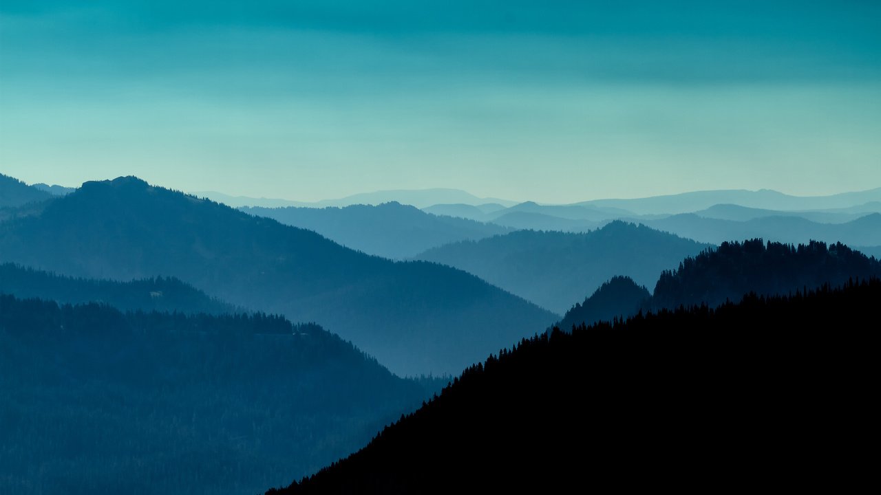 Обои вечер, горы, холмы, пейзаж, вашингтон, сша, the evening, mountains, hills, landscape, washington, usa разрешение 4200x2800 Загрузить