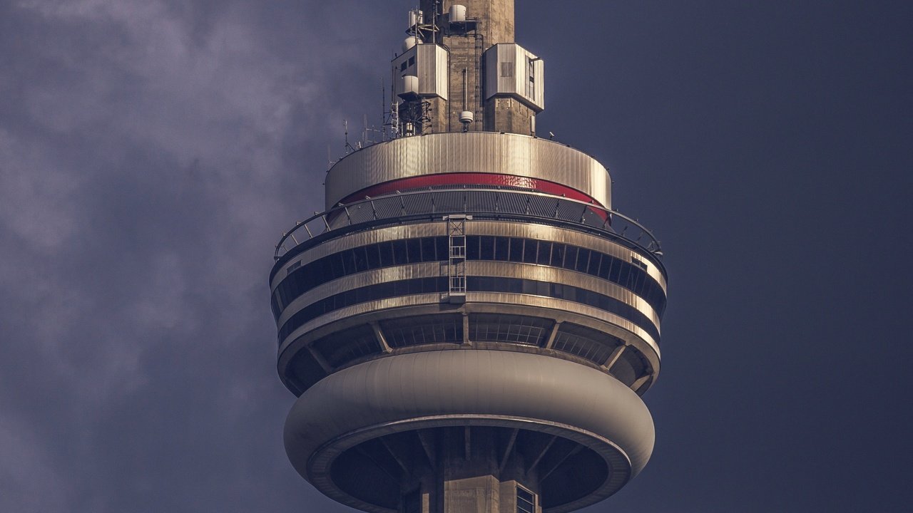 Обои башня, канада, торонто, си-эн тауэр, tower, canada, toronto, the cn tower разрешение 2490x1529 Загрузить