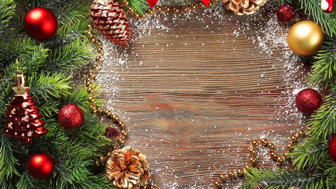 Обои новый год, елка, рождество, шишки, елочные украшения, new year, tree, christmas, bumps, christmas decorations разрешение 2880x1800 Загрузить