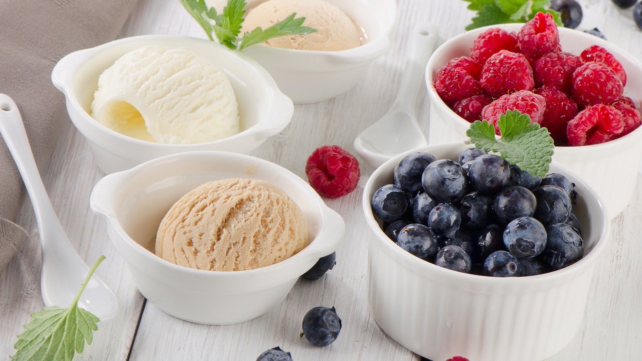 Обои мята, мороженое, клубника, ягоды, черника, сладкое, десерт, mint, ice cream, strawberry, berries, blueberries, sweet, dessert разрешение 5600x4380 Загрузить