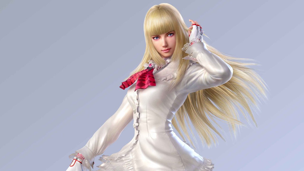 Обои девушка, блондинка, взгляд, волосы, лицо, lili tekken, girl, blonde, look, hair, face разрешение 3225x1814 Загрузить