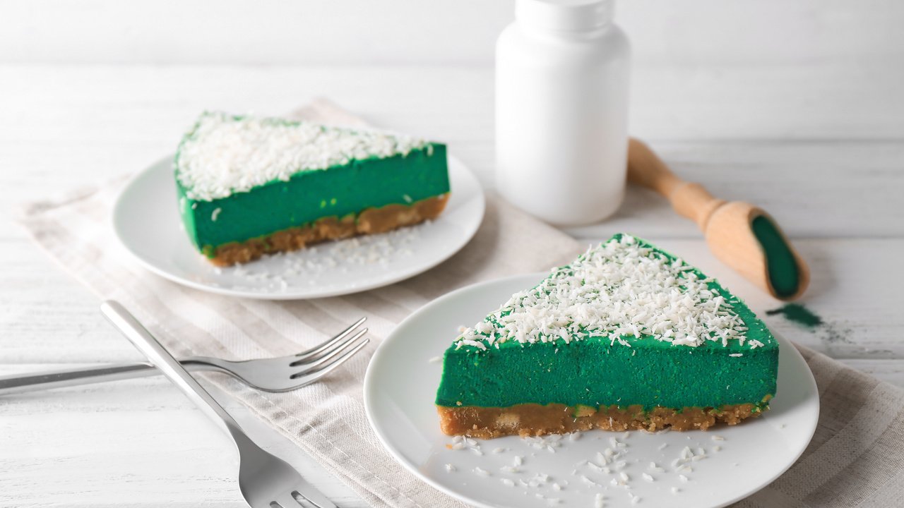 Обои зелёный, торт, десерт, 5, чизкейк, green, cake, dessert, cheesecake разрешение 8000x5333 Загрузить