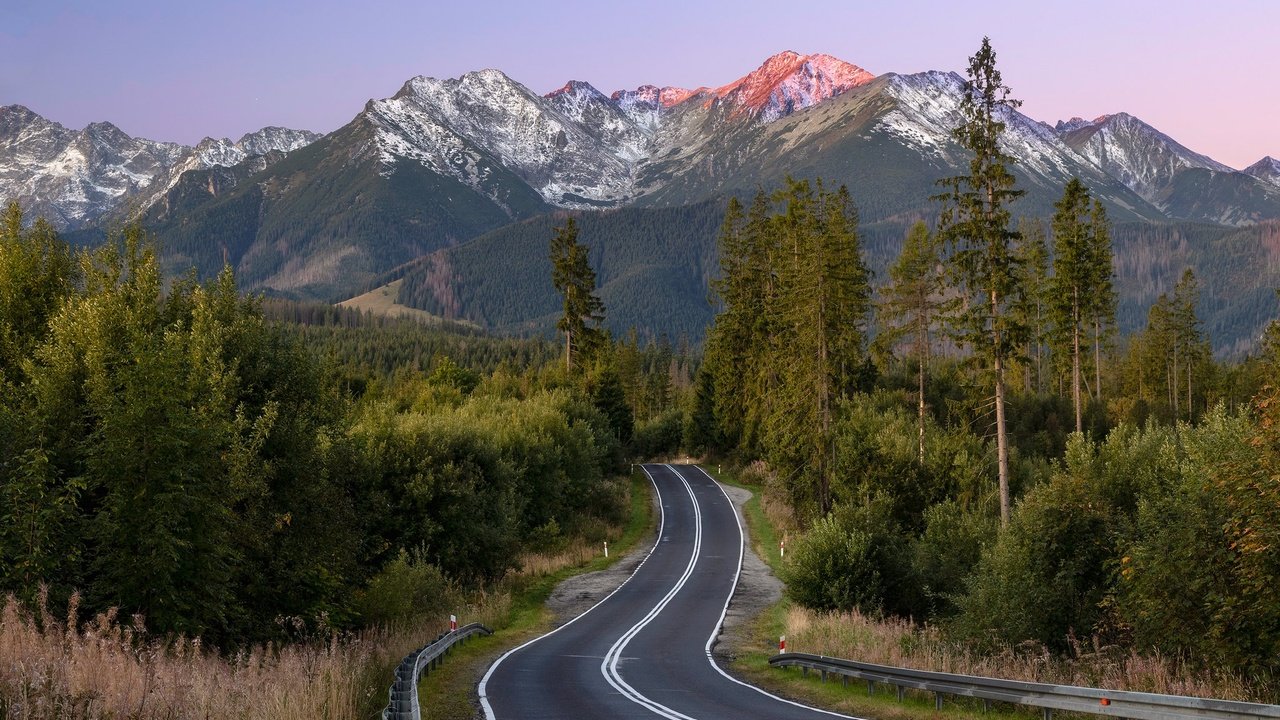 Обои дорога, лес, лето, road, forest, summer разрешение 2048x1365 Загрузить