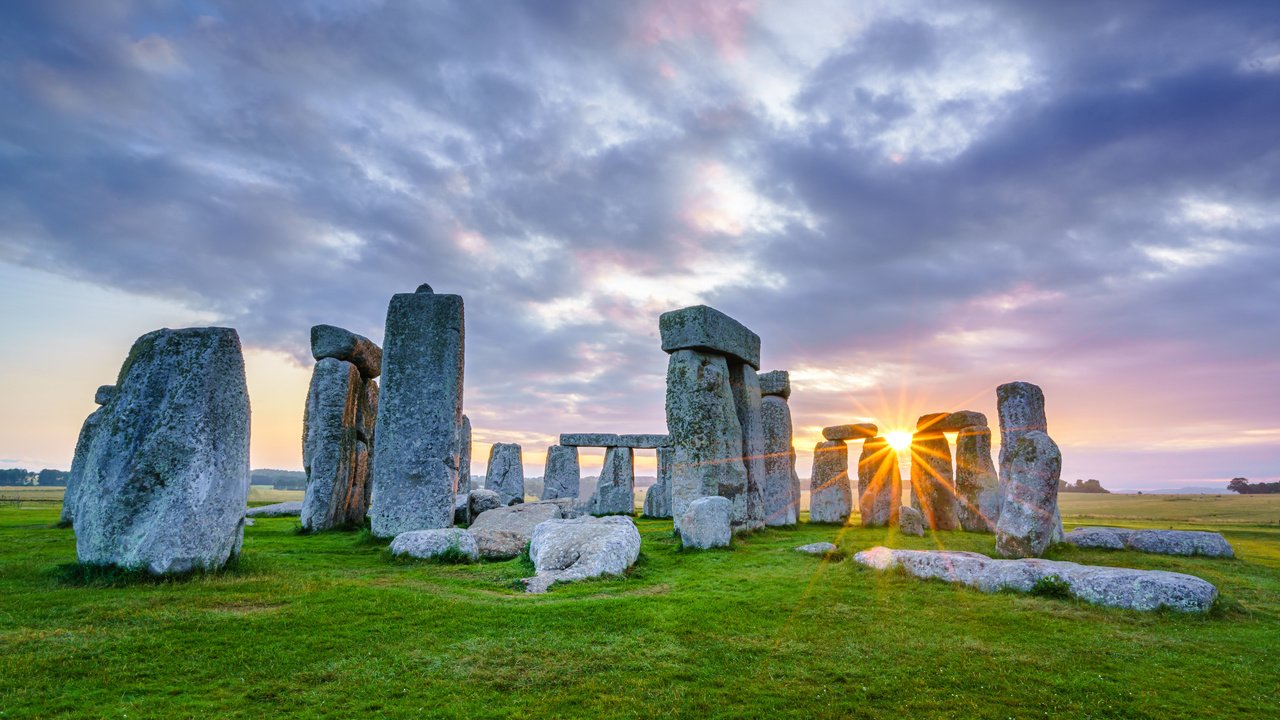 Обои стоунхендж, stonehenge разрешение 5120x3415 Загрузить