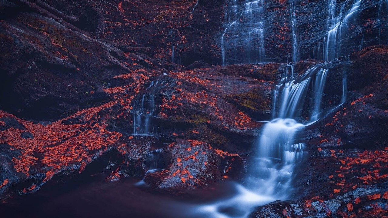 Обои водопады, waterfalls разрешение 1920x1440 Загрузить