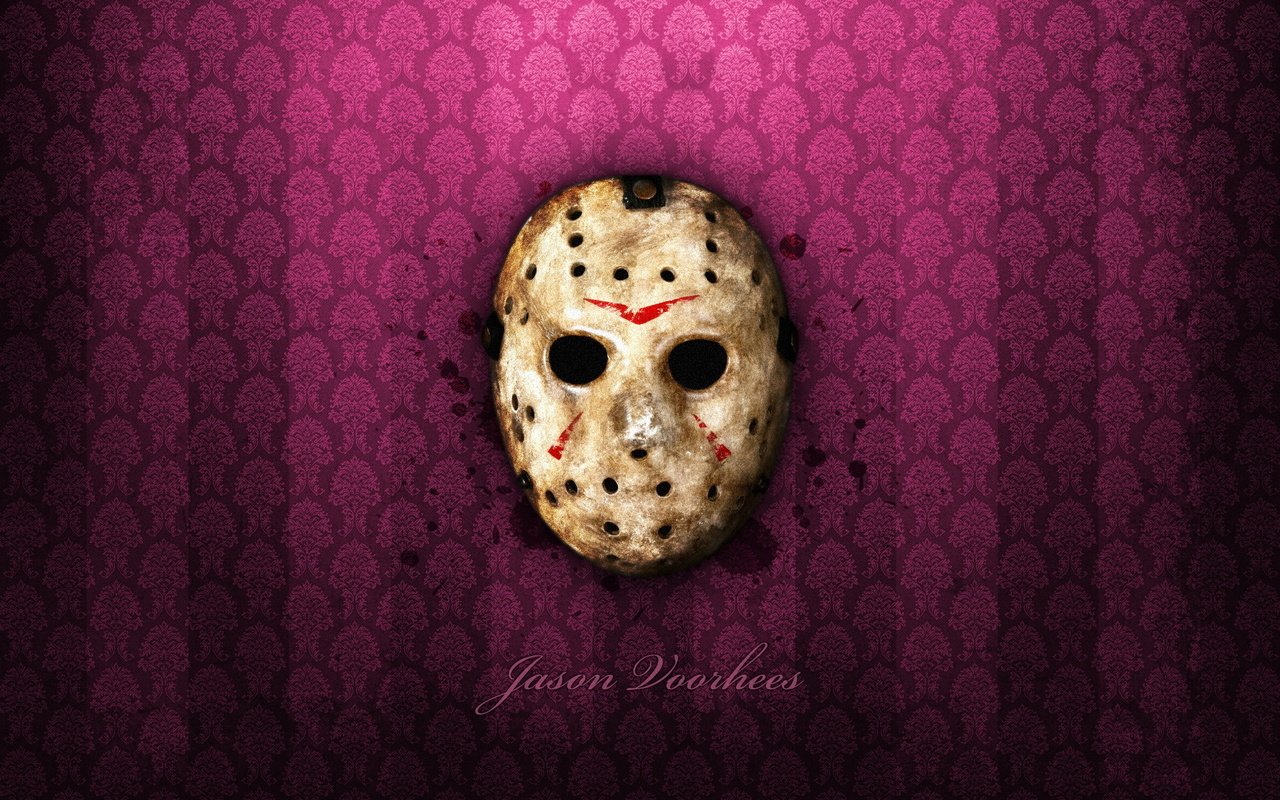 Обои маска, пятница 13, ужас, джейсон, валлпапер, mask, friday the 13th, horror, jason, wallpaper разрешение 1920x1200 Загрузить