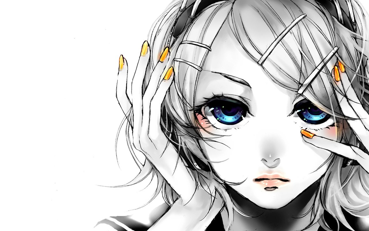 Обои вокалоид, kagamine rin, vocaloid разрешение 1920x1200 Загрузить