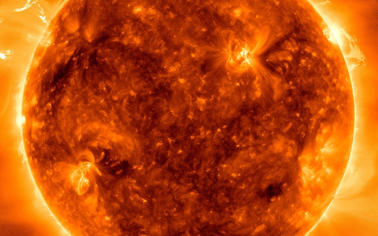 Обои солнце, жара, пекло, solar dynamics observatory, the sun, heat, hell разрешение 1920x1200 Загрузить