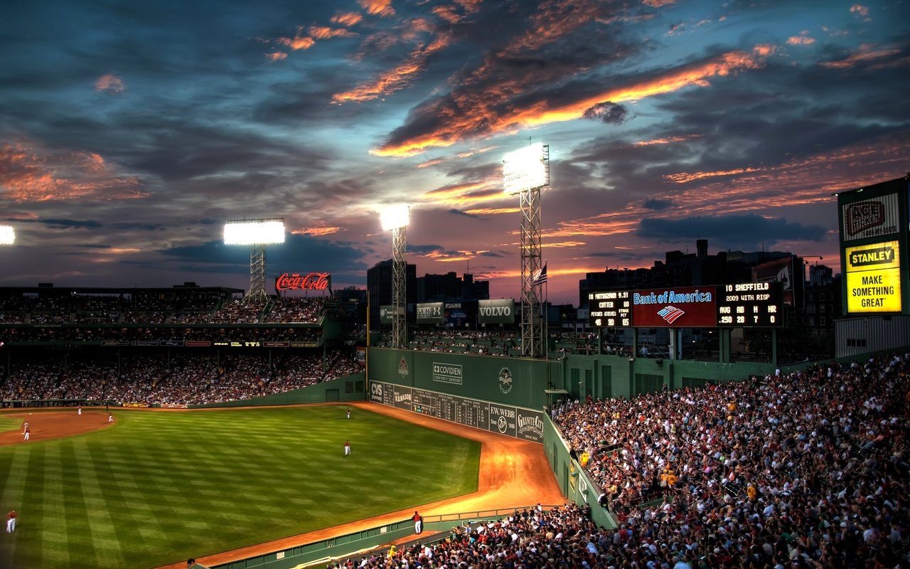 Обои облака, парк, люди, бостон, fenway, beysball, бейсбол, clouds, park, people, boston, baseball разрешение 4033x2825 Загрузить