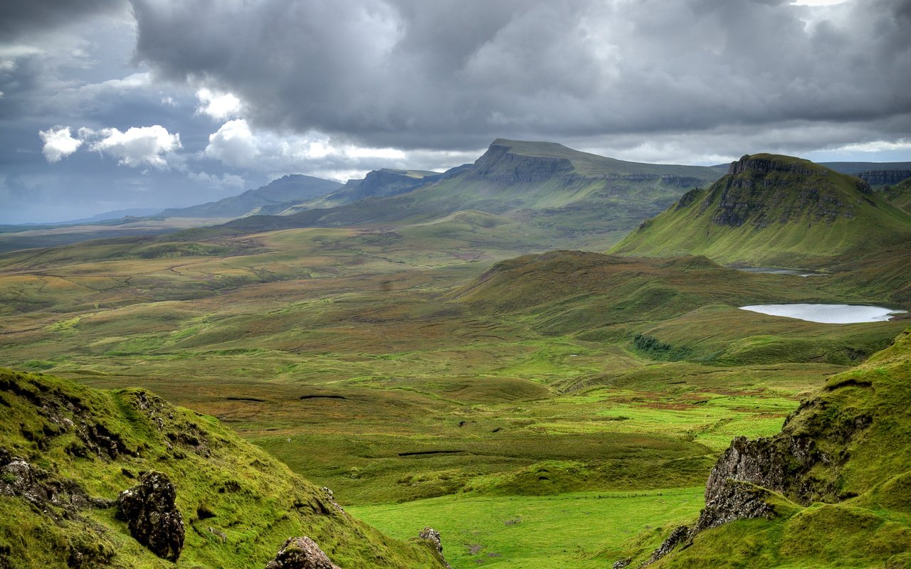 Обои горы, шотландия, луга, mountains, scotland, meadows разрешение 3762x2406 Загрузить