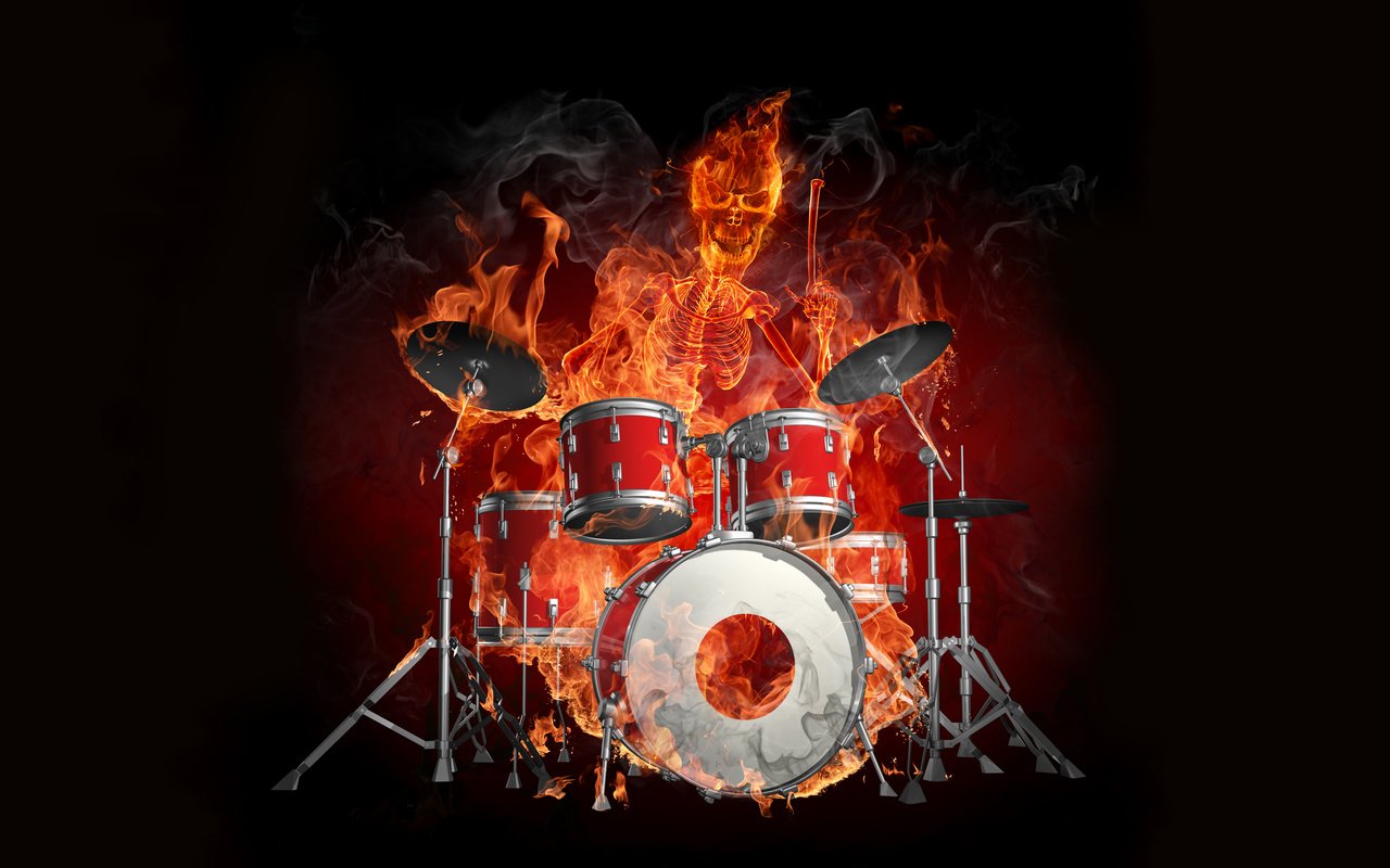 Обои огонь, установка, барабанщик, fire, installation, drummer разрешение 2560x1600 Загрузить