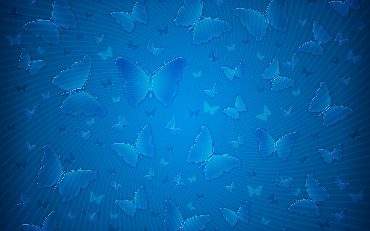 Обои полоски, синий, бабочки, strips, blue, butterfly разрешение 2560x1600 Загрузить