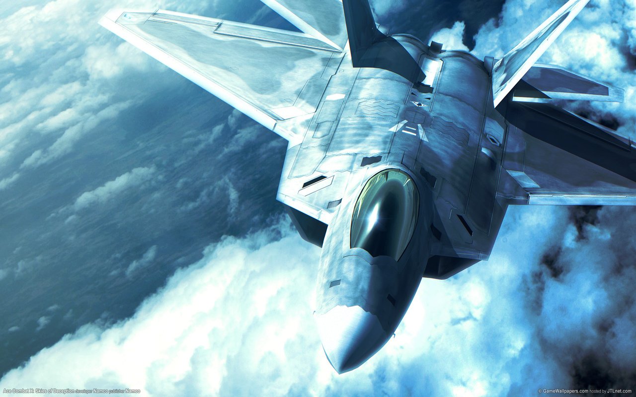 Обои небо, истребитель, раптор, ace combat x, ф-22, the sky, fighter, raptor, f-22 разрешение 1920x1200 Загрузить