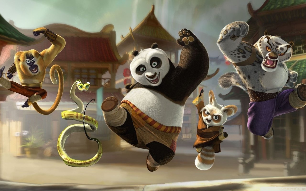 Обои кун-фу панда, kung fu panda разрешение 1920x1080 Загрузить