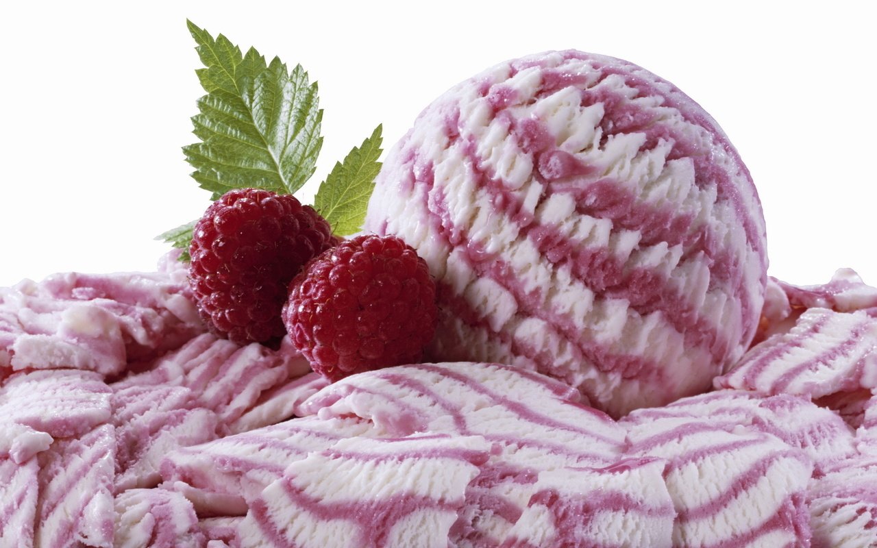Обои макро, малина, мороженое, еда, ягоды, вкусно, macro, raspberry, ice cream, food, berries, delicious разрешение 1920x1080 Загрузить