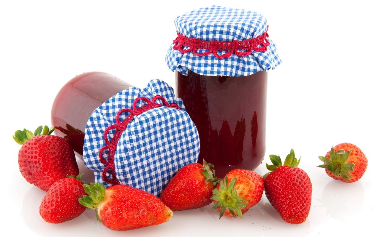 Обои еда, клубника, салфетка, сладкое, запасы на зиму, food, strawberry, napkin, sweet, stocks for the winter разрешение 1920x1080 Загрузить