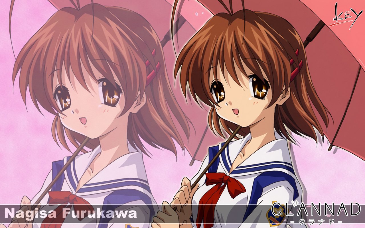 Обои clannad, furukawa nagisa, клавиша, key разрешение 1920x1200 Загрузить