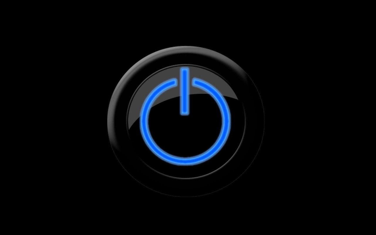 Обои подсветка, черный фон, кнопка, backlight, black background, button разрешение 1920x1200 Загрузить