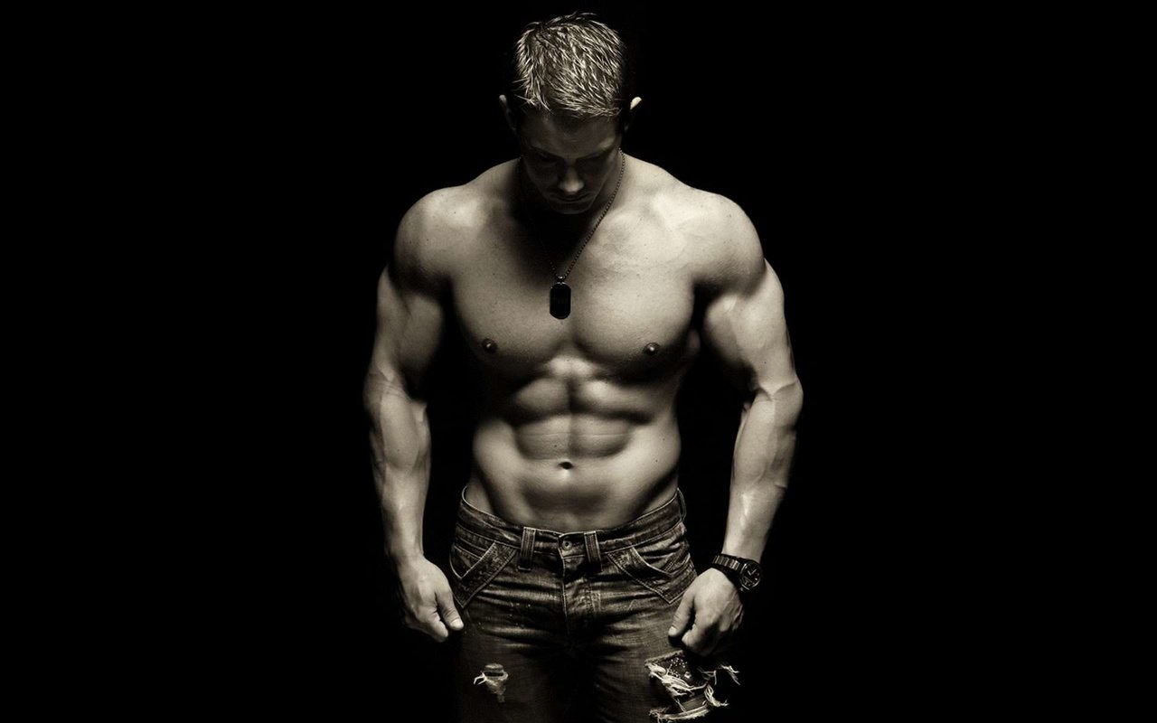 Обои парень, чёрно-белое, мужчина, мышцы, guy, black and white, male, muscle разрешение 1920x1200 Загрузить