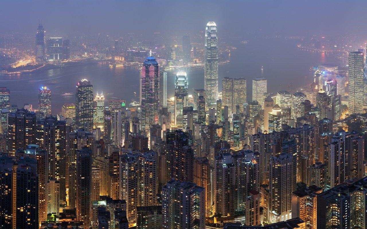 Обои небоскребы, гон-конг, skyscrapers, hong kong разрешение 4250x1844 Загрузить