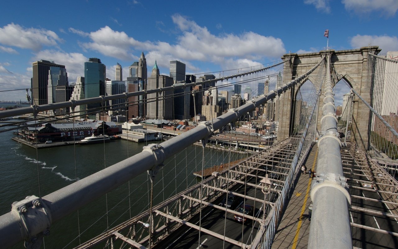 Обои мост, нью-йорк, бруклинский мост, new-york, -brooklyn-bridge, bridge, new york, brooklyn bridge разрешение 3437x2282 Загрузить