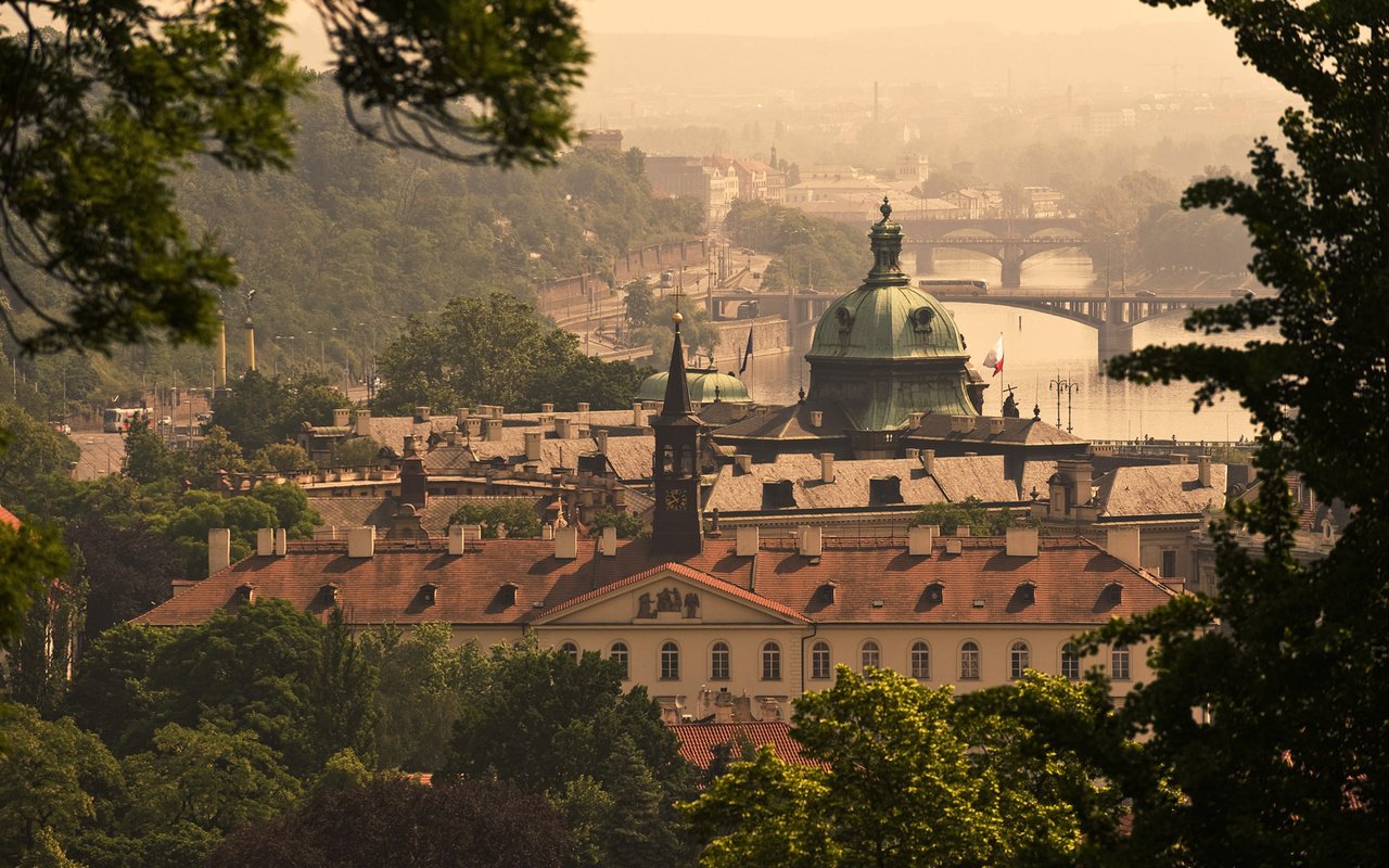 Обои река, мост, прага, чехия, river, bridge, prague, czech republic разрешение 1920x1080 Загрузить