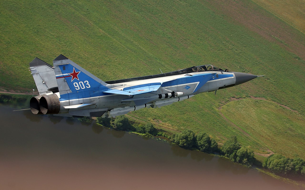 Обои истебитель, polet, mig 31, istrebitel разрешение 3072x2048 Загрузить