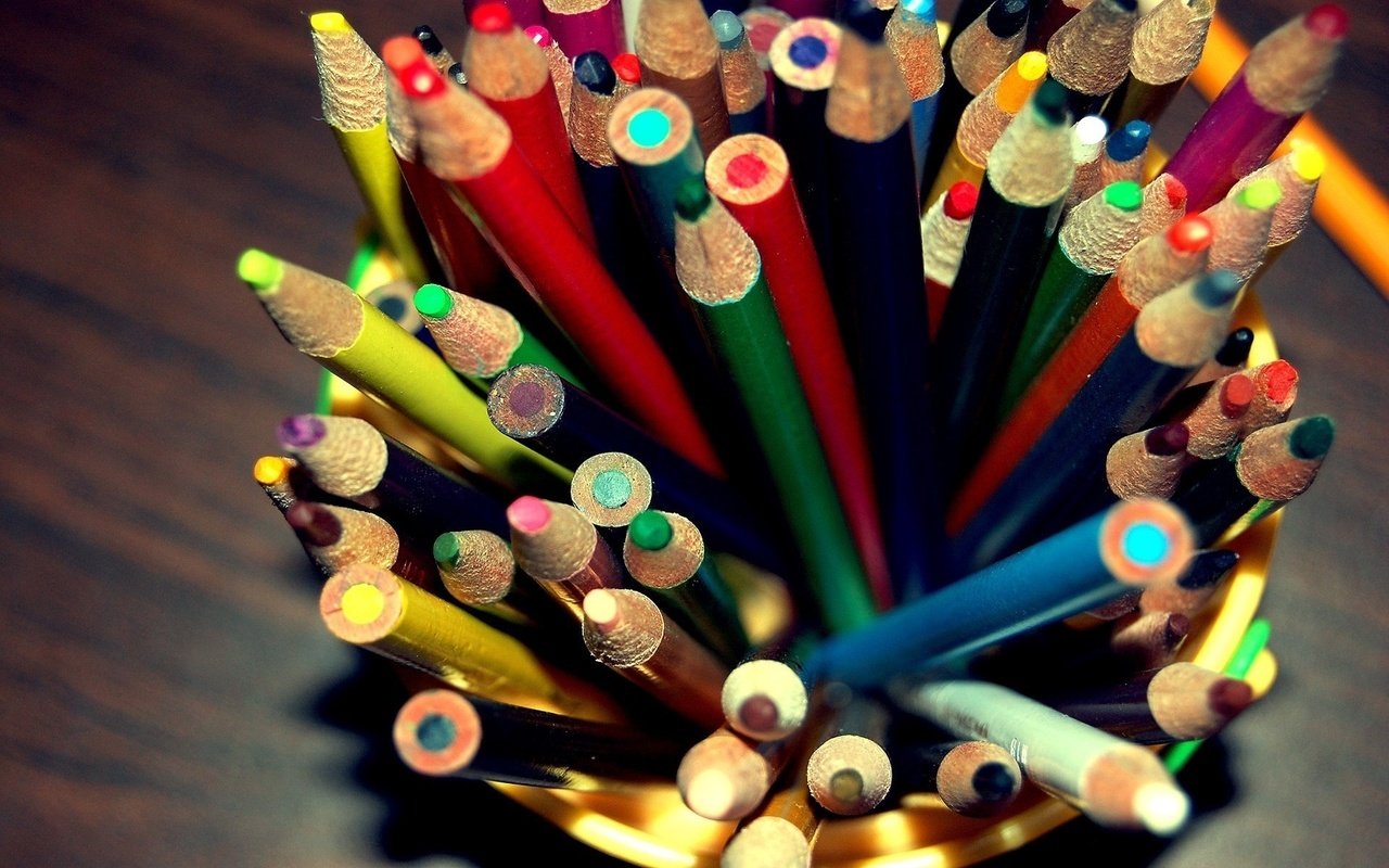 Обои художество, макро, разноцветные, карандаши, цветные, стакан, рисование, цветные карандаши, набор, art, macro, colorful, pencils, colored, glass, drawing, colored pencils, set разрешение 1920x1200 Загрузить