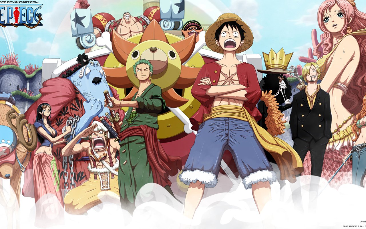 Обои one piece, gruppa, van pis, group разрешение 2268x1175 Загрузить