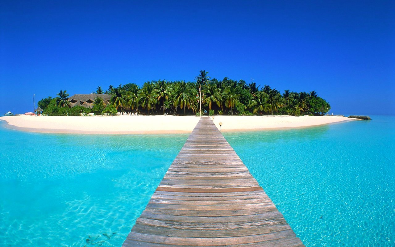 Обои остров, тропики, мальдивы, island, tropics, the maldives разрешение 2560x1920 Загрузить