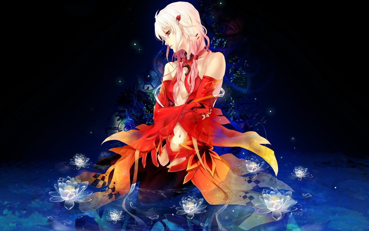 Обои inori, korona greshnika, guilty crown разрешение 2100x1397 Загрузить