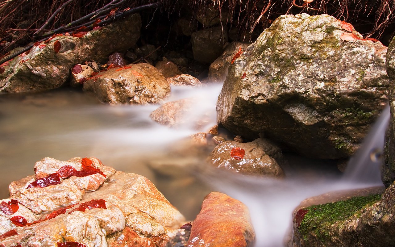 Обои природа, камни, ручей, речка, течение, nature, stones, stream, river, for разрешение 3531x2292 Загрузить