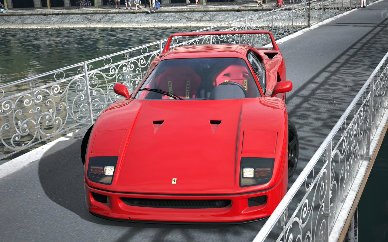 Обои ferrari f40 разрешение 3840x2160 Загрузить