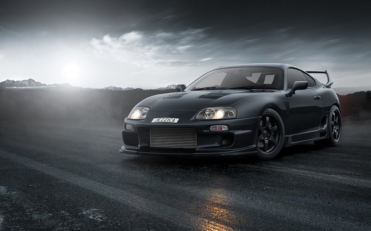 Обои toyota supra разрешение 2560x1440 Загрузить