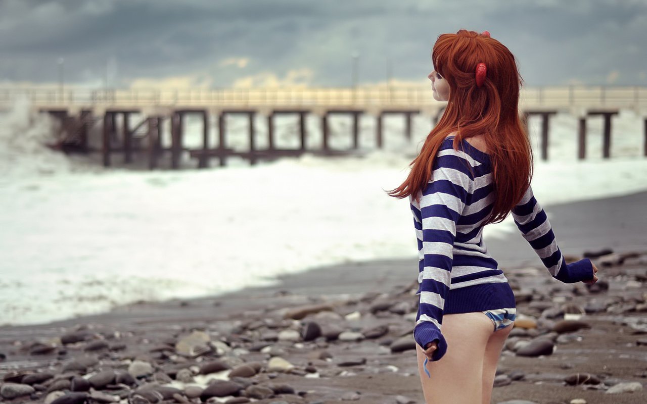 Обои море, пляж, пирс, рыжеволосая, девущка, sea, beach, pierce, redhead, devuschka разрешение 1920x1293 Загрузить