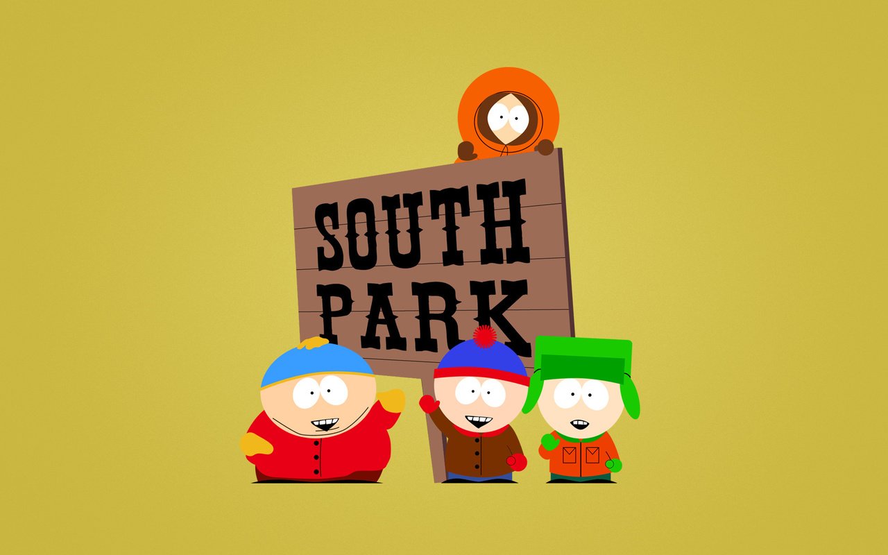 Обои южный парк, светлый фон, south park, light background разрешение 1920x1200 Загрузить