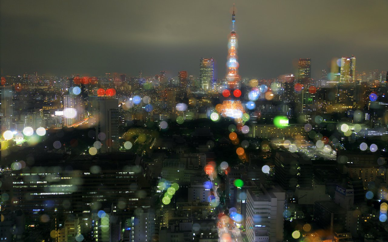 Обои ночь, огни, город, япония, токио, night, lights, the city, japan, tokyo разрешение 2880x1800 Загрузить