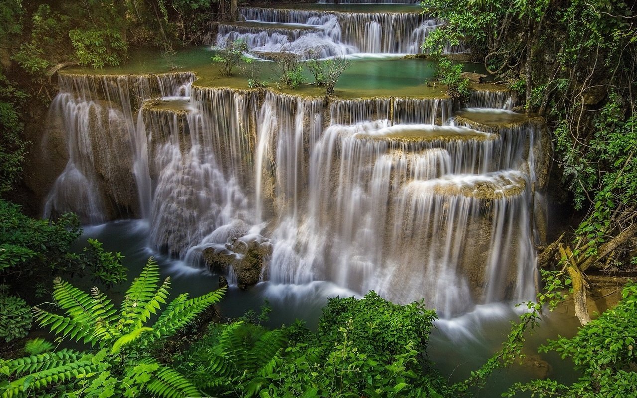 Обои река, провинция канчанабури, природа, водопад хуай мэй хамин, huay mae khamin waterfalls, лес, khuean srinagarindra national park, водопад хуай мае кхамин, водопад, таиланд, джунгли, каскады, водопад хуай мае камин, river, kanchanaburi province, nature, forest, waterfall, thailand, jungle, cascades, waterfall huay mae fireplace разрешение 2045x1308 Загрузить