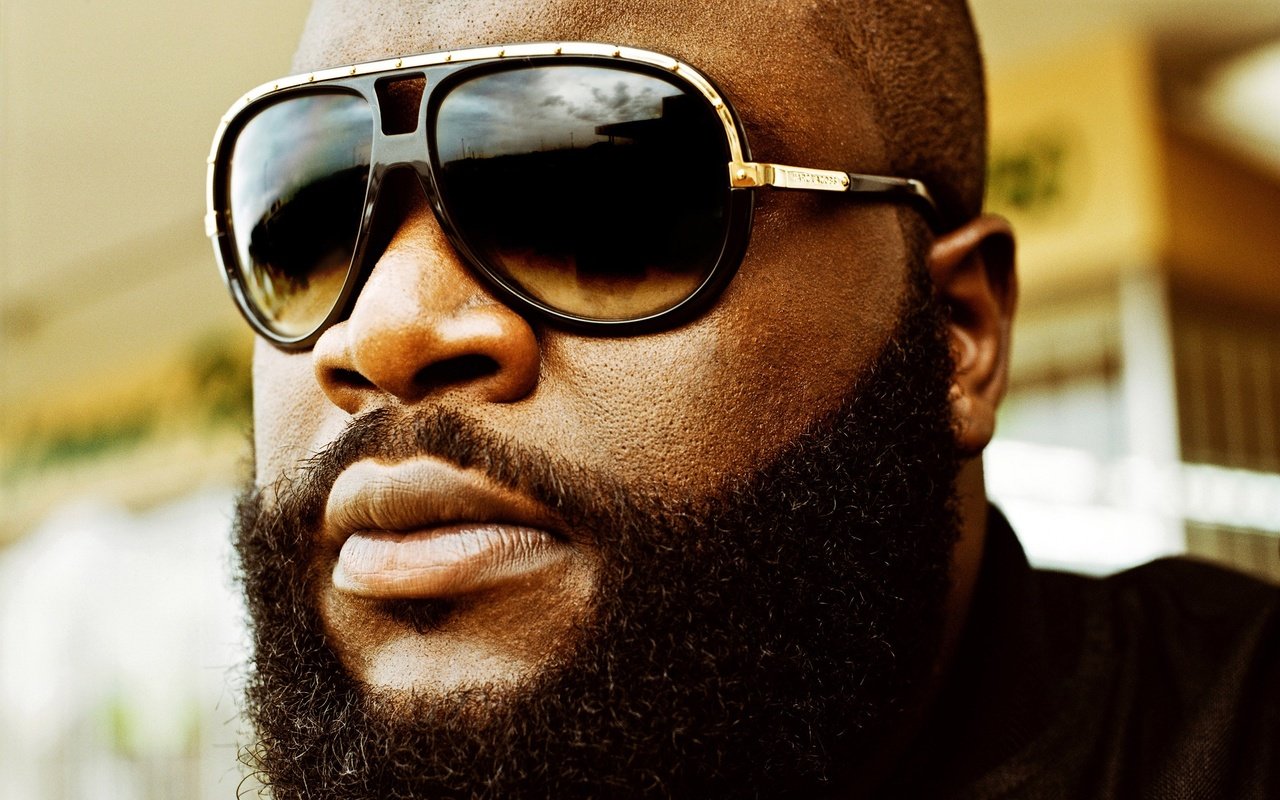 Обои очки, борода, рик росс, рэппер, glasses, beard, rick ross, rapper разрешение 2880x1800 Загрузить