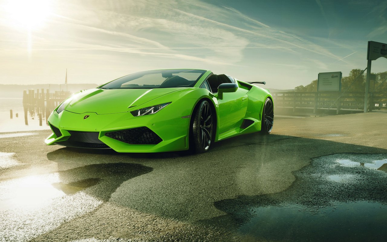 Обои ламборгини, huracan, spyder, novitec-n-largo, lamborghini, novitec n-largo разрешение 4096x2304 Загрузить