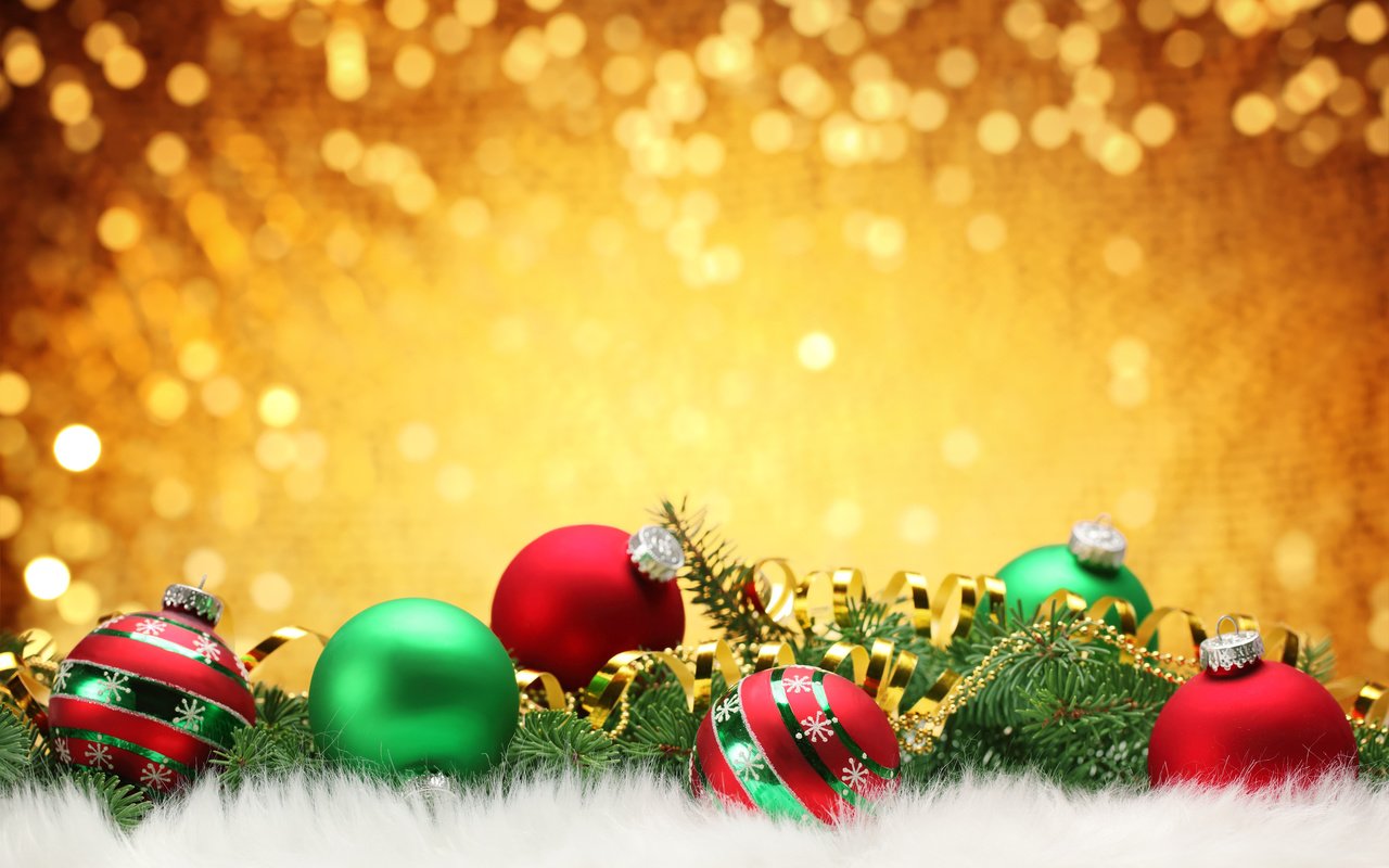 Обои новый год, шары, хвоя, праздник, елочные игрушки, new year, balls, needles, holiday, christmas decorations разрешение 3840x2400 Загрузить