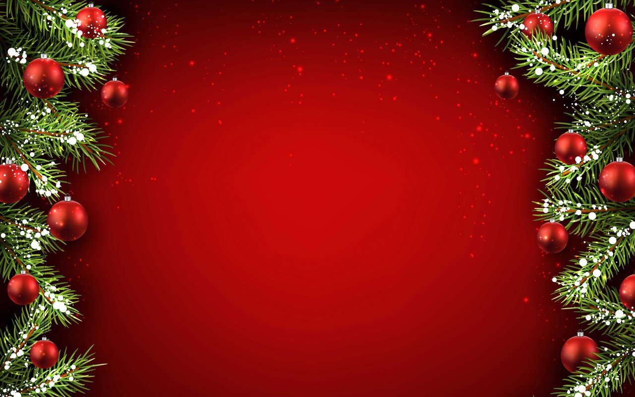 Обои новый год, новогодний открытый урок по хору с учащимися 1 кл, елка, шары, украшения, хвоя, ветки, рождество, красный фон, new year, tree, balls, decoration, needles, branches, christmas, red background разрешение 3840x2400 Загрузить