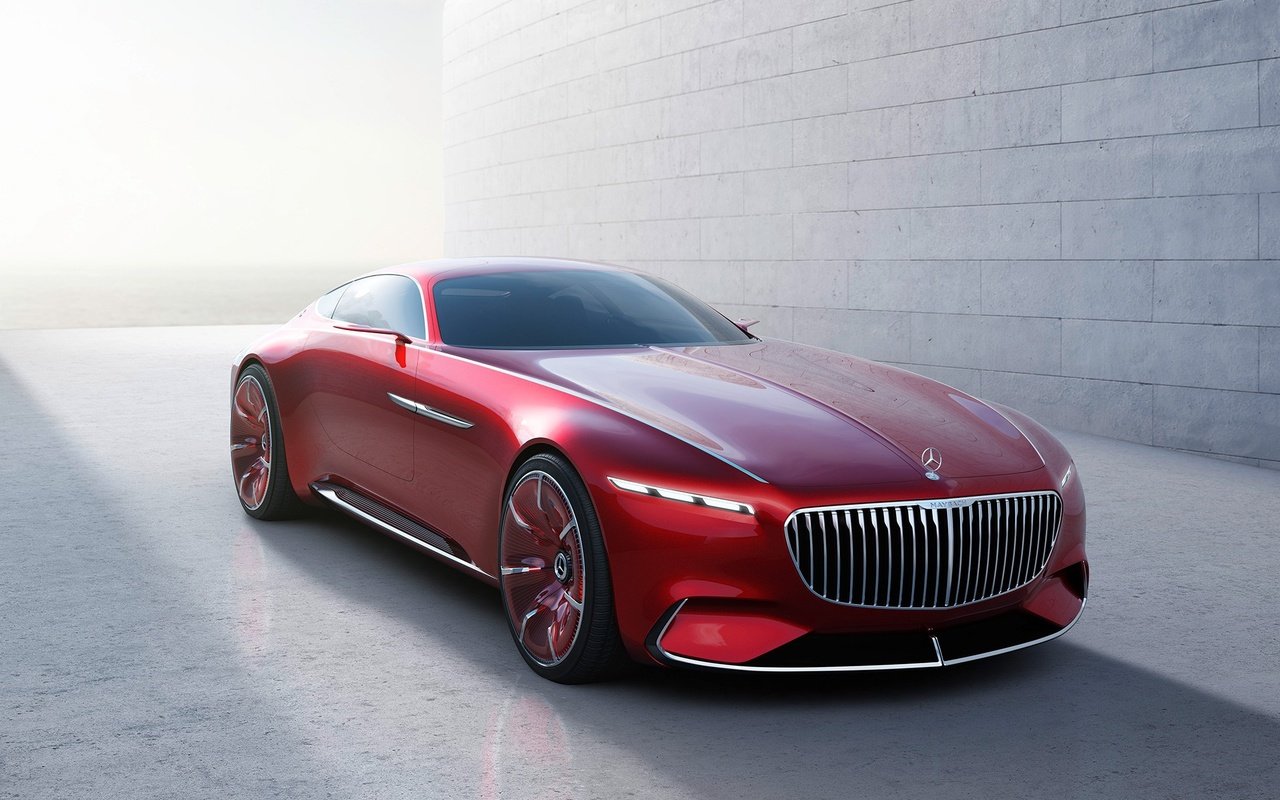 Обои автомобиль, краcный, мерседес, мерс, mercedes-maybach 6, car, red, mercedes разрешение 2048x1365 Загрузить