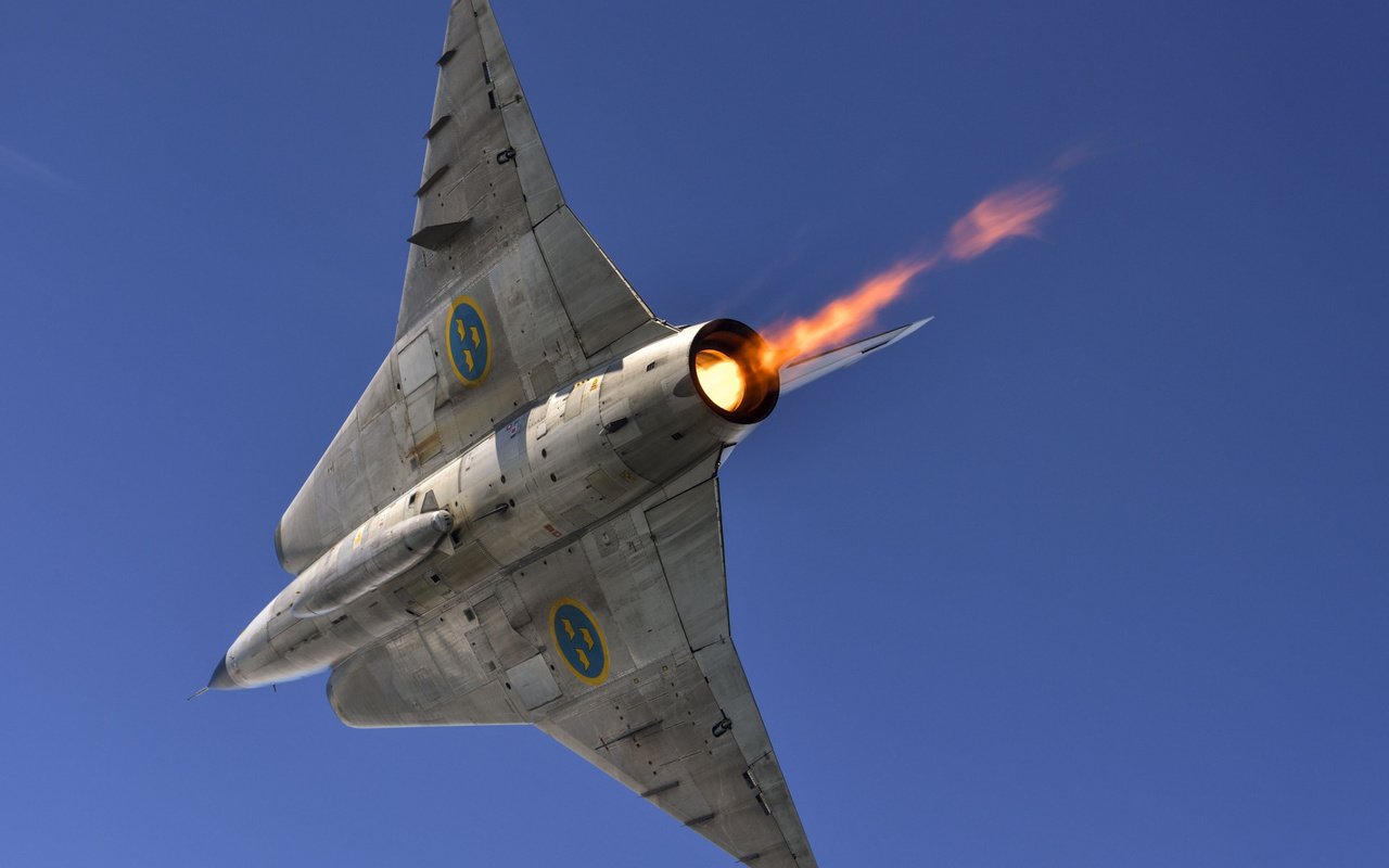 Обои пламя, истребитель, saab, форсаж, ввс швеции, saab 35 draken, flame, fighter, the fast and the furious, swedish air force разрешение 1920x1080 Загрузить